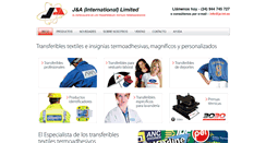 Desktop Screenshot of ja-int.es