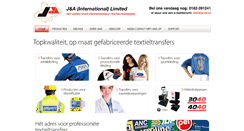 Desktop Screenshot of ja-int.nl